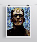 Frankenstein 8x10in Poster  Frankenstein Monster Print Free Shipping Us