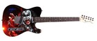 Gene Simmons Autographed Photo Guitar Concert Face