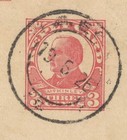 Unusual Postmark On Early Postal Card  Mckinley 3c Stamped Card