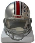 Maurice Clarett Signed Ohio State Buckeyes Mini Helmet  2002 Champs  Psa dna Coa