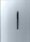 Vtg  Paper Mate Malibu Black   Chrome  Double Heart Ballpoint Pen-reserve Adv 