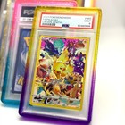 Premium Bumper Guards     Tpu Graded Card Case With Clear Backplate For Psa   More