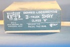 Jp Ho Brass Pacific Fast Mail Class B 3-truck Shay Geared Locomotive Cascade  4