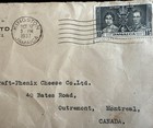 1937 Jamaica Kgvi Coronation Sg 119 On Cover Kingston To Outremont Montreal Can 