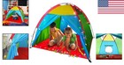 Led Rainbow Kids Play Tent - Spacious 48  X 36  Dome For Creative Adventures