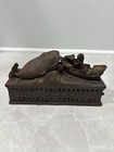 Jonah And The Whale Cast Iron Mechanical Coin Bank Works
