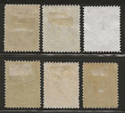 Nova Scotia  8-13 - Mh Set Of 6 -   10 Is Used 