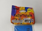 200 Double Stub Raffle Tickets Blue Split The Pot 50 50 2 Part