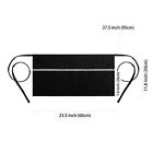 Waitress Apron With 3 Pockets 100  Cotton Server Apron Waist Apron Waiter Apron