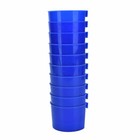 Blue Hanging Cage Cups For Poultry  Gamefowl  Rabbits   Chickens  water feed 