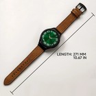 No Gap Leather Watch Band Strap Bracelet Watchband 40mm 43mm 44mm 45mm 47mm