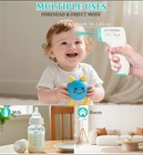 Adult   Child 3 In 1 Non-contact Forehead Thermometer Fever Alarm Digital Lcd