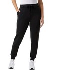 32 Degrees Heat Women s Zippered Side Pocket Jogger Pants  Black  Size Xl