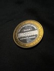 Binion s Horseshoe Las Vegas  10 Silver Strike Token Gambling Hall Copper Rim