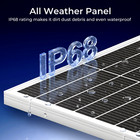 100w Watt 12v Monocrystalline Solar Panel Rv Camping Home Off Grid Caravan Boat