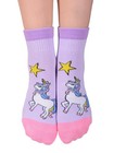 Footsis Non Slip Grip Socks For Yoga  Pilates  Barre  Home - Style    unicorn    
