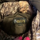 Mens Rocky Camo Jacket Insulated Hunting Size Xl Full Zip Realtree Winter