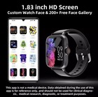 Smart Watch 1 83    Smartwatch Bluetooth Compatible W Iphone Samsung Android