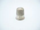 Antique Sterling Silver Sewing Thimble Size 8