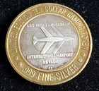 999  10 Silver Strike   Gaming Token   Vegas   Mccarran   Royal Flush