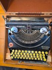 Antique Remington Model 1 Portable Typewriter  w Case  video 