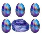 5 Pack Slime Eggs Stress Relief Toys For Kids - Easter Basket Stuffers   Party F