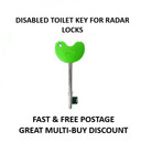 Disabled Toilet Key Radar Key Nks Scheme Blue   Red  And  Green Keys Available