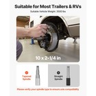Uimoso Electric Trailer Brake Kit 10 X 2-1 4 In For 3500 Lbs Axles