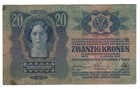 Banknote Austria  empire  P13 20 Kronen 1913