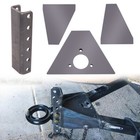 Vertical Channel Weld On Tongue Adapter For Trailer A-frames Up To 14000 Lbs Us
