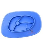 Mybabymykid Silicone Placemat   Plate With Suction Divided Feeding Trays