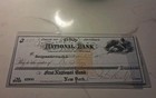     sling s      Vintage 1869  189 First National Bank Of New York Check Beautiful    