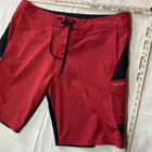 Pelagic Fx 90 Tactical Fishing Shorts Red Black Mens Size 40 Boatshort  79