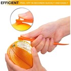 Orange Peeler Tool Citrus Fruit Vegetable Slicer Cutter Lemon Opener Remover