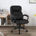 Big And Tall Office Chair 500lbs Cheap Desk High Back Pu Executive Ergonomic Com