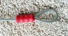 6ft Cable Bike Lock 1 8   3 17mm  7x19 Galvanized Steel Security Vinyl Coated