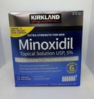 Kirkland Minoxidil 5  Extra Strength Men 6 Month Supply Hair Regrowth Solution