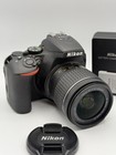 Nikon D5600 24 2 Mp Digital Slr Camera - Black  kit With 18-55mm Lens  Charger