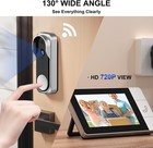 Wireless Security Smart Doorbell Intercom Two-way Video Camera Bell Chime 1080p