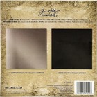 Tim Holtz Metallic  3 8x8 Paper Pack Scrapbook 36 Sheets