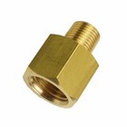Brass Pipe Fitting Adapter M8 X 1 Male Metric To 1 8  Npt Female 1pcs