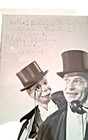 Vintage Edgar Bergen   Charlie Mccarthy Autographed Signed Photo Inscribed 8x10
