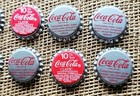 Lot Of 8 Vintage Coca Cola Unused Bottle Caps