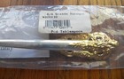 Wallace Sterling Golden Grande Baroque 8 3 4  Pierced Tablespoon New In Sleeve