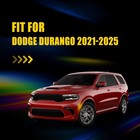 For Dodge Durango 2021-2025 Led Front Fender Side Marker Light Lamp Smoked White