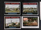 European Poster Stamps Lot Of 10   211-ps  Early 20th Century Various Subjects