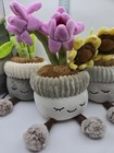 Greenhouse By Russ 12    Plush Flowers Potted Plant 3-pack Preowned