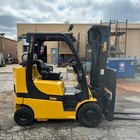 2018 Yale Glc080vx 8000lb Used Forklift Triple Mast Sideshift 5048hrs