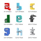 Moc 583pcs Alphabets Lowercase A-z Building Blocks Toys Set For Kids Build Gift