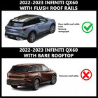 Fits For 2022 2023 2024 2025 2026 Infiniti Qx60 Cross Bar Roof Rack Crossbars